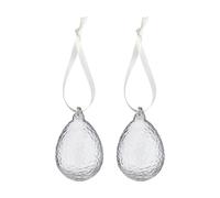 Cooee Design 2 Colgantes de pascua Gry huevos Clear