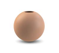 Cooee Design Ball Jarrón de cerámica en Forma de Bola, 8 cm, café con Leche