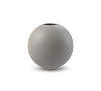 Cooee Design Ball Jarrón de cerámica en Forma de Bola, 8 cm, Gris