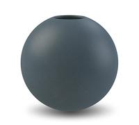 Cooee Design Ball Jarrón en Forma de Bola, 20 cm, Azul Medianoche