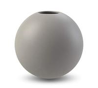 Cooee Design Ball Jarrón en Forma de Bola, 20 cm, Gris