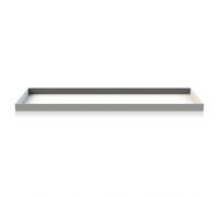Cooee Design Tray - Bandeja (Acero Inoxidable, 50 x 18 x 2 cm), Color Blanco