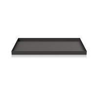 Cooee Design Bandeja de acero inoxidable (39 x 25 x 2 cm), color gris