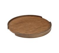 Cooee Design Bandeja Woody Roble teñido oscuro. Ø35 cm