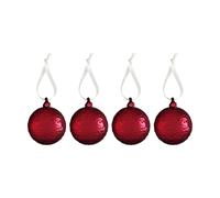 Cooee Design Bola de Navidad Gry Marble Ø5 cm Deep red