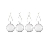 Cooee Design Bola de Navidad Gry Marble Ø8 cm Clear