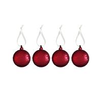Cooee Design Bola de Navidad Gry Marble Ø8 cm Deep red