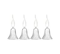 Cooee Design Campana Gry bell 8 cm paquete de 4 Transparente