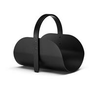 Cooee Design Cesta para leña Woody Black stained oak