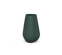 Cooee Design Clover Dark Green - Jarrón de cerámica (18 cm, 11,5 cm), Color Verde Oscuro