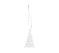 Cooee Design Cooee colgantes de Navidad de acero inoxidable. paquete de 4 Árbol