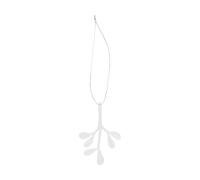 Cooee Design Cooee colgantes de Navidad de acero inoxidable. paquete de 4 Muérdago