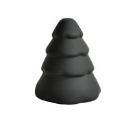 Cooee Design Decoración Snowy árbol de navidad 15 cm Black