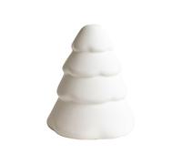 Cooee Design Decoración Snowy árbol de navidad 15 cm White