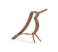 Cooee Design ED-01-01-OK - Figura Decorativa de Madera de Roble (19,5 x 4,5 x 14 cm), diseño de pájaro