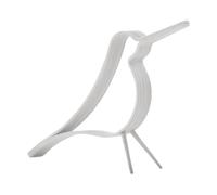 Cooee Design Figura Woody Bird pequeña White