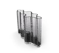Cooee Design Gry Wide - Jarrón de Cristal (24 cm), Color Gris