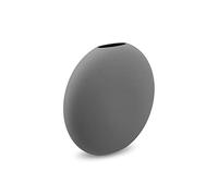 Cooee Design Jarrón Pastilla, cerámica, Gris, L: 20, B: 6, H: 19 cm