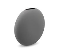 Cooee Design Jarrón Pastille de cerámica en Color Gris Hecho a Mano, diámetro 15 cm, Altura: 14 cm, HI-028-024-GY