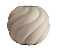 Cooee Design Jarrón Twist ball 20 cm Sand