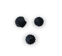Cooee Design Set de 3 esculturas The Genesis Shells Coal