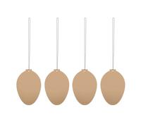 Cooee Design Set de 4 decoraciones de pascua Easter Deco huevo Cafe au lait