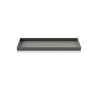 Cooee Design Tray - Bandeja de Acero Inoxidable (32 x 10 x 2 cm), Color Gris