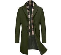 COOFANDY Chaleco de traje para hombre, a cuadros, sin mangas, estilo americano, ajustado, para fiestas y bodas