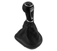 COOFBE Pomo Palanca Cambios para Seat para León II para Toledo III para Altea XL 2005-2012 Gear Shift Knob Gaiter Boot Cover Case Palanca Stick Pomo Cambio (Color : 5 Speed Gear Case)