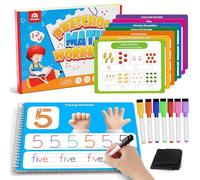 Coogam Juegos educativos de matemáticas, ejercicios para el desarrollo de habilidades de cálculo, ejercicios de seguimiento de números secos y escritura manual, matemáticas de suma y resta