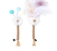 Coogime Palillos de hierba gatera, 2 unidades de palitos para masticar, juguetes para gatos, cuidado dental, contra el mal aliento, naturalmente seguro