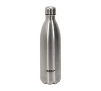 COOK CONCEPT Botella de Transporte Isotérmica Acero 1 L Calor y Frío | Acero inoxidable, isotérmica, 1 L, 6h calor 18h frío, reutilizable, gran capacidad, salidas viaje, duradera