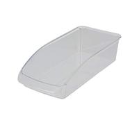 COOK CONCEPT Caja de Nevera de Poliestireno 15x32x8 cm Color Aleatorio | Poliestireno, caja de nevera, optimiza el espacio, transparente, armarios cajones, 15x32x8 cm, color aleatorio