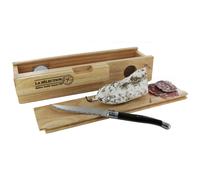 Cook Concept Industriel Caja/Tabla Embutido con Cuchillo 33x8,5x8 cm