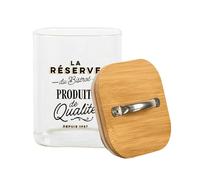 COOK CONCEPT - KA0610, Tarro de Conservación Hermético 70 iseño Elegante e Intemporal, Ideal para Alimentos Secos u Organización, Fácil de Limpiar, Transparente, 70cl, Transparente