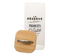 COOK CONCEPT - KA0612 Tarro de Conservación Bistrot 150cl, Transparente, Almacenamiento de Pastas, Cereales, Frutos Secos, Diseño Elegante, Hermético, Fácil de Limpiar