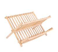 COOK CONCEPT - KA4336, Escurridor de Platos de Bambú para 12 Platos - Diseño Práctico y Elegante - Diseñado para Cocina - Tamaño: 12 Platos - Color: Beige