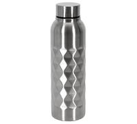 COOK CONCEPT - KA4804 Botella de Transporte de Acero Inoxidable Pared Simple 80 iseñada para Cocina Portátil - Diseño Original y Práctico - Dimensiones 28,7 cm - Acero Inoxidable Cepillado