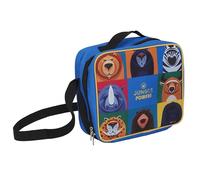 COOK CONCEPT - KA4837 Mochila Térmica Infantil Animales - Set Cocina para Llevar, Bolsa de Almuerzo y Nevera, Fácil de Limpiar, 22x20x8cm, Azul, Naranja, Amarillo, Marrón