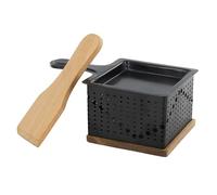 COOK CONCEPT - KC2487 Raclette Individual a la Vela - Aparato Nómada, Compacto y Elegante, para 1 Persona, Dimensiones 16,20 x 9,40 x 6,70 cm, Color No Especificado