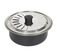 COOK CONCEPT, KC5217 - Tapa Adaptable de Metal Plateado para ollas de 16, 18 y 20 cm - Diseño hermético para una cocción y una conservación óptimas de los sabores - Plata, 16-20 cm