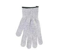 COOK CONCEPT - KD31991 Guante Anticorte Ambidiestro de Algodón y Metal - Diseñado para Manipulaciones Delicadas - Talla Estándar - Dimensiones 14 x 0,50 x 24 cm - Color Gris