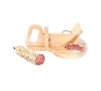 Cook Concept Totally Addict CMKD3213 Cortador EMBUTIDO Redondo, Marrón, 30,50 x 19,30 x 12,40 cm