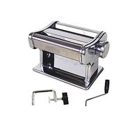 COOK CONCEPT - KU6088 Máquina de Pasta Manual de Acero Inoxidable - Diseñada para Lasañas y Pastas Frescas - Dimensiones 20 x 14,5 x 13 cm - Color Gris