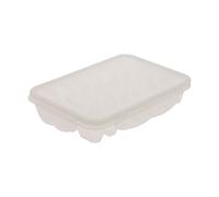 COOK CONCEPT - KV7070 Molde para Cubitos de Hielo con Tapa Abatible, Capacidad para 21 Cubitos, Fácil de Usar, Dimensiones 16,8 x 24,1 x 4,2 cm, Color Aleatorio