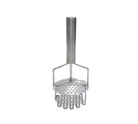COOK CONCEPT Pasapurés Doble Manual de Acero 24,7 cm Plata | Acero, pasapurés doble, manual, puré untuoso, verduras cocidas, robusto, fácil cuidado, 24,7 cm, plata