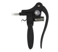 COOK CONCEPT Sacacorchos de Palanca de Metal Ergonómico Negro | Metal, sacacorchos de palanca, extracción sin esfuerzo, vino y destilados, ergonómico, duradero, fácil cuidado, negro