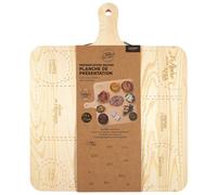 Cook Concept Tabla de Servir Madera Colección Bistrot, Eschima, 44x37x1.5 cm