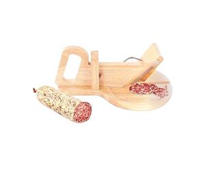 Cook Concept Totally Addict CMKD3213 Cortador EMBUTIDO Redondo, Marrón, 30,50 x 19,30 x 12,40 cm