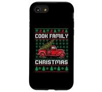 Cook Family Christmas Red Truck Personalised Funny Xmas Carcasa para iPhone SE (2020) / 7/8